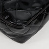 Chanel Vintage Square Front Pocket Camera Bag Quilted Patent