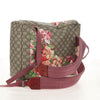 Secondhand Gucci Buckle Backpack Blooms Print GG