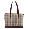 Secondhand Burberry Nova Check Tote canvas check pattern