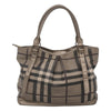 Secondhand Burberry Nova Check Tote Canvas and