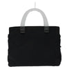Secondhand Prada Resin Handle Tote Tessuto