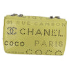 Chanel Logo Eyelets Flap Bag Perforated Calfskin