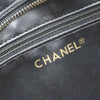 Secondhand Chanel Vintage Diamond CC Camera Bag Quilted Caviar