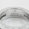 Secondhand Gucci Logo Band Ring Sterling
