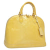 Louis Vuitton Alma Handbag Monogram Vernis