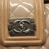 Secondhand Chanel Quilted Boy Tote Quilted Aged Glazed Aged