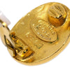 Secondhand Chanel Vintage CC Oval Clip-On Earrings