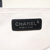 Chanel Le Train Boston Bag Printed Coated Canvas