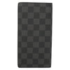 Secondhand Louis Vuitton Brazza Long Bifold wallet Damier