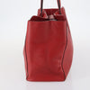 Secondhand Gucci Swing Tote Red Leather Bags