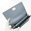 Secondhand Fendi Peekaboo Wallet Blue Leather Accessories