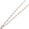 Secondhand Gucci Engraved Interlocking G Chain Link Pendant Necklace Sterling