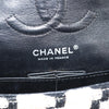 Secondhand Chanel Classic Single Flap Bag Quilted Houndstooth Tweed and Ribbon