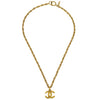 Secondhand Chanel Vintage CC Pendant Necklace