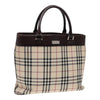 Secondhand Burberry Nova Check Tote canvas check pattern