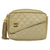Chanel Vintage Front Pocket Camera Bag Satin