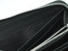 Secondhand Prada Zip Around Organizer Wallet Saffiano Leather with Applique