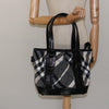 Secondhand Burberry Lowry Convertible Tote Beat Check