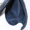 Christian Dior Saddle Zip Pouch Diorissimo Canvas