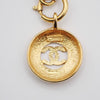 Secondhand Chanel Vintage CC Round Cut-Out Pendant Necklace