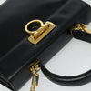 Secondhand Salvatore Ferragamo Gancini Convertible Top Handle Bag