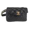 Secondhand Chanel Vintage CC Flap Waist Bag Quilted