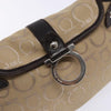 Secondhand Salvatore Ferragamo Gancini handbag Canvas and