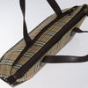 Secondhand Burberry Nova Check Handbag Nova Check Canvas and