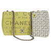Chanel Logo Eyelets Flap Bag Perforated Calfskin