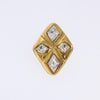 Secondhand Chanel Vintage Earring Gold Metal Jewelry
