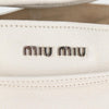 Miu Miu Drawstring Satchel Leather