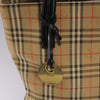 Secondhand Burberry Nova Check Tote canvas check pattern
