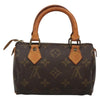 Louis Vuitton Speedy Mini HL Handbag Monogram Canvas