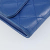 Chanel CC Gusset Classic Flap Wallet Quilted Lambskin