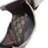Gucci Vintage Double Belt Bag GG Canvas with Leather