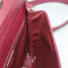 Secondhand Celine Circle logo Burgundy Leather Bags