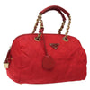 Secondhand Prada Vintage Zip Handbag Tessuto