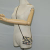 Secondhand Chanel Flap Card Holder on Chain Quilted Printed