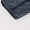 Secondhand Chanel CC Gusset Classic Flap Wallet Quilted