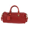 Secondhand Loewe Anagram handbag Red Leather Bags
