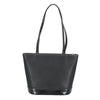 Secondhand Burberry Handle Tote Black Leather Accessories