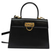 Secondhand Salvatore Ferragamo Gancini Convertible Top Handle Bag