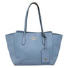Secondhand Gucci Swing Tote Blue Leather Accessories