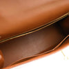 Hermes Kelly Handbag Brown Courchevel with Gold Hardware