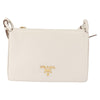 Secondhand Prada Flap Crossbody Bag Vitello Daino