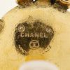 Secondhand Chanel Vintage Round Clip-On Earrings Metal with Faux