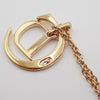 Secondhand Christian Dior CD Logo necklace