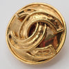 Secondhand Chanel Vintage Round CC Clip-On Earrings