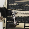 Chanel Le Train Boston Bag Printed Coated Canvas