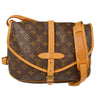 Louis Vuitton Saumur Handbag Monogram Canvas